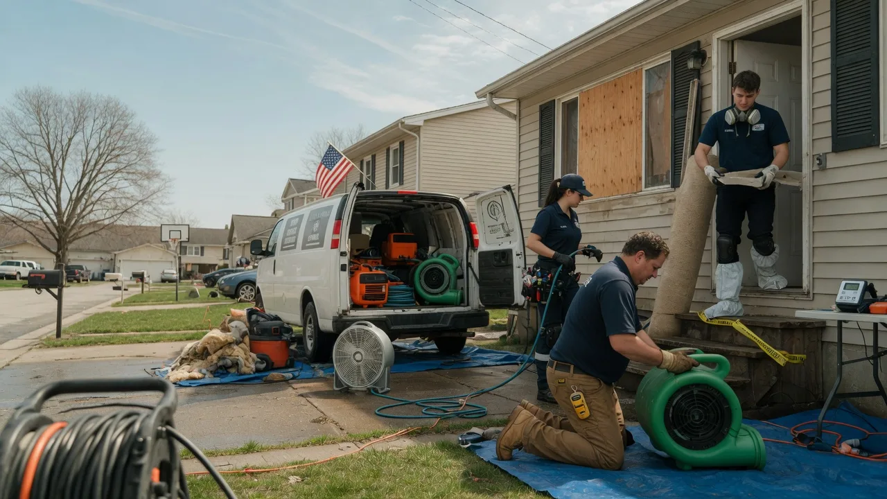 Water Damage Restoration in Dodson, TX near me